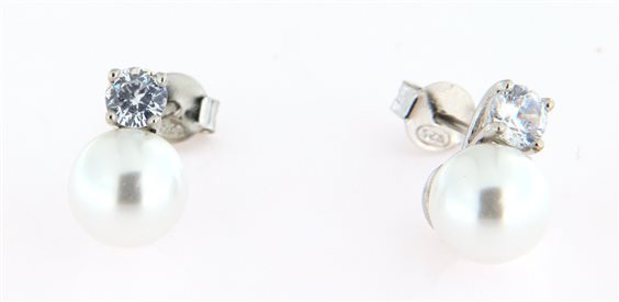 Orecchini Forever Gioielli Donna in Argento Perla FGOR00864 - FGOR00864